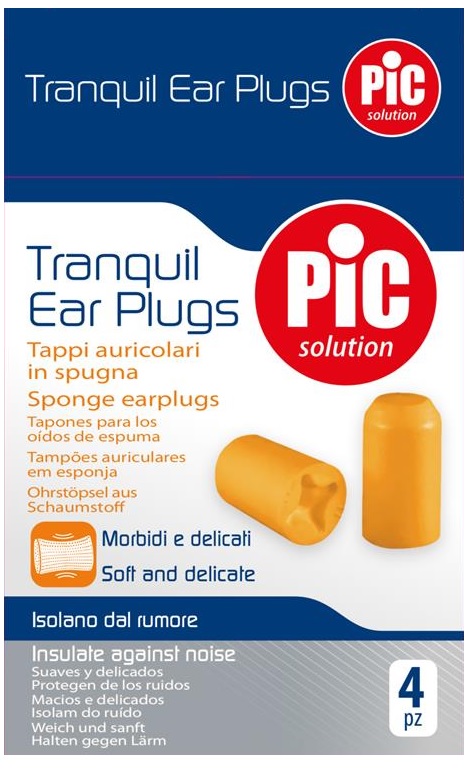 TAPPI AURICOLARI TRANQUIL IN SPUGNA 4 PEZZI - famajoy.it