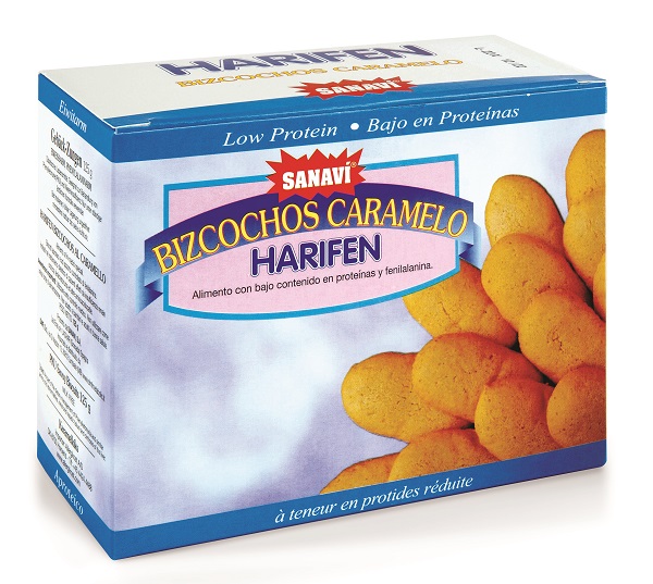 HARIFEN BISCOTTI CARAMELLO 125 G - famajoy.it