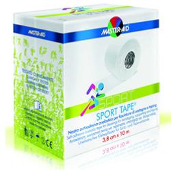 NASTRO AUTOADESIVO ANELASTICO PER FASCIATURE DI SOSTEGNO E TAPING MASTER-AID SPORT 3,8X10 - famajoy.it