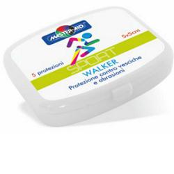 PROTEZIONE TALLONE VESCICHE E ABRASIONI MASTER-AID SPORT WALKER 5X5 5 PEZZI - famajoy.it