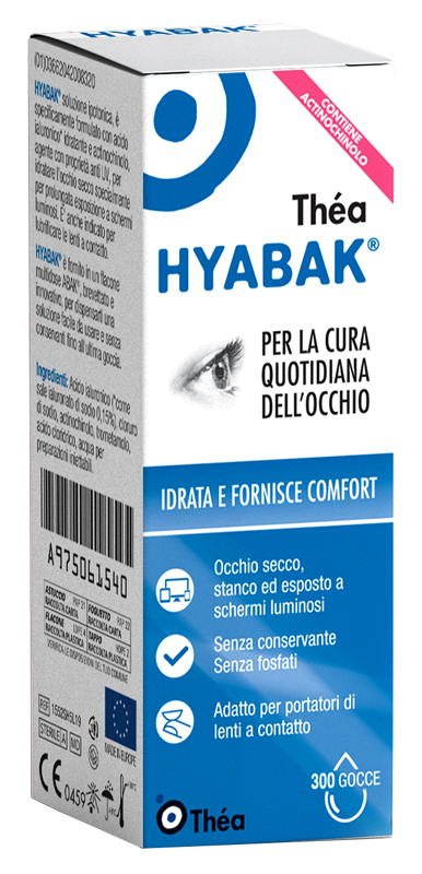 HYABAK SOLUZIONE OFTALMICA 10 ML - famajoy.it