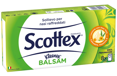 KLEENEX FAZZOLETTI BALSAMICI POCKET 8 PEZZI - famajoy.it