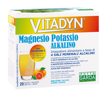VITADYN MAGNESIO POTASSIO ALKALINO 20 BUSTINE - famajoy.it