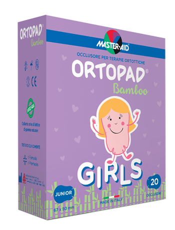 CEROTTO OCULARE PER ORTOTTICA ORTOPAD GIRLS JUNIOR 5X6,7 20 PEZZI - famajoy.it