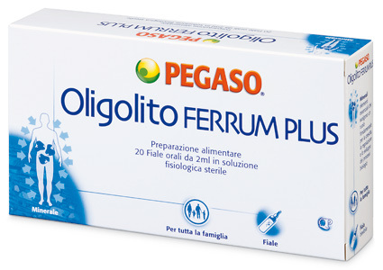 OLIGOLITO FERRUM PLUS 20 FIALE 2 ML - famajoy.it