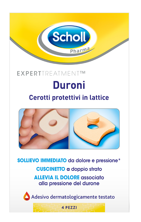 CEROTTO PROTETTIVO PER DURONI SCHOLL IN LATTICE 4 PEZZI - famajoy.it