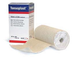 BENDA ELASTICA AUTOADESIVA TENSOPLAST CON OSSIDO DI ZINCO 4,5X500CM - famajoy.it