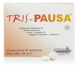 TRIS PAUSA 30 COMPRESSE - famajoy.it