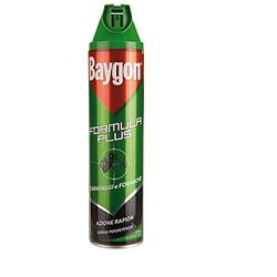 INSETTICIDA BAYGON SCARAFAGGI E FORMICHE PLUS SPRAY 400 ML - famajoy.it
