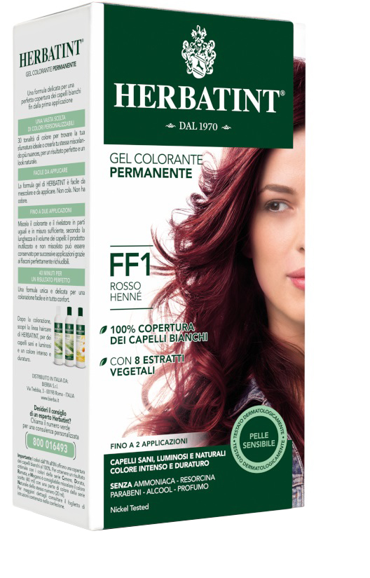 HERBATINT FLASH ROSSO HENNE 135 ML - famajoy.it