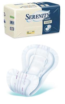PANNOLONE PER INCONTINENZA SERENITY SAGOMATO MAXI IN TESSUTO NON TESSUTO 30 PEZZI - famajoy.it