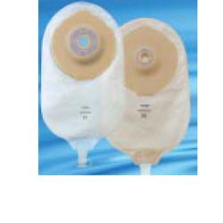 SACCA PER UROSTOMIA TRASPARENTE RITAGLIABILE CONVEX URO CON CONVESSITA' MORBIDA DIAMETRO 13-32 MM INIZIO CONVESSITA' 32 MM 10 PEZZI - famajoy.it