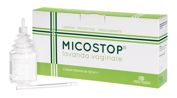 LAVANDA VAGINALE MICOSTOP 5 FLACONI DA 100 ML - famajoy.it
