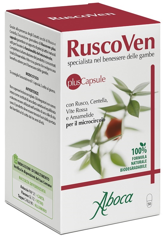 RUSCOVEN PLUS 50 CAPSULE - famajoy.it
