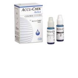 SOLUZIONE DI CONTROLLO PER TEST GLICEMIA ACCUCHEK AVIVA CONTROL SOL - famajoy.it