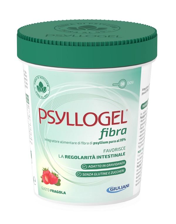 PSYLLOGEL FIBRA FRAGOLA VASO 170 G - famajoy.it