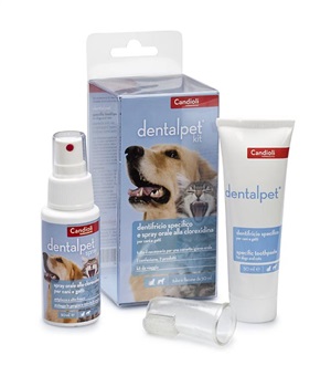 DENTALPET KIT DENTIFRICIO 50ML+SPRAY ORALE 50ML+1 DITALE - famajoy.it