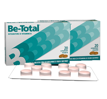 BE-TOTAL 40 COMPRESSE RIVESTITE - famajoy.it