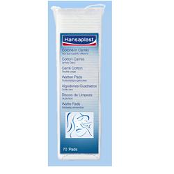 COTONE IDROFILO HANSAPLAST CARRES 70 PEZZI PRETAGLIATI - famajoy.it