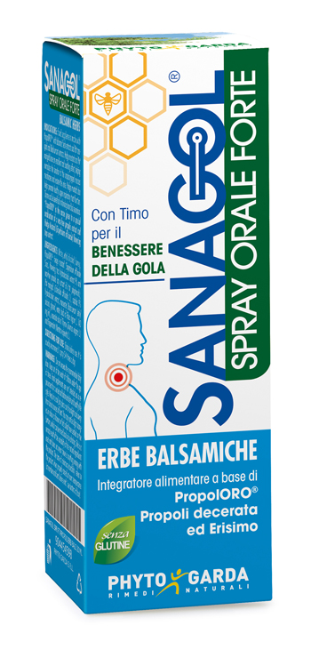 SANAGOL SPRAY FORTE ERBE BALSAMICHE 20 ML - famajoy.it