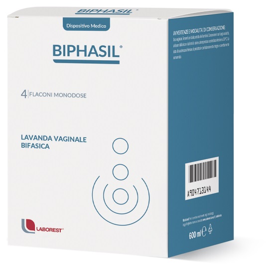 BIPHASIL TRATTAMENTO VAGINALE 4 FLACONIX150 ML - famajoy.it