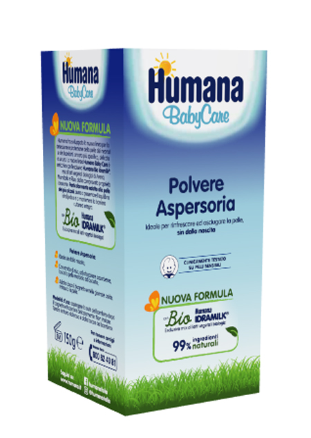 HUMANA BABY CARE POLVERE ASPERSORIA 150 G - famajoy.it