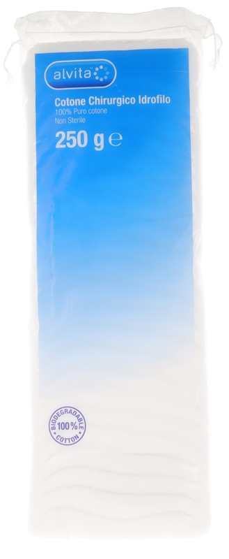 COTONE CHIRURGICO ALVITA ASSORBENTE 250 G - famajoy.it