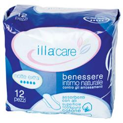 ILLA CARE ASSORBENTE NOTTE EXTRA 12 PEZZI - famajoy.it