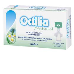 OCTILIA NATURAL GOCCE OCCHI IRRITATI E ARROSSATI 10 FLACONCINI MONODOSE 0,5 ML - famajoy.it