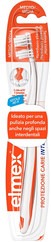 ELMEX INTERX SPAZZOLINO PROTEZIONE CARIE TESTINA CORTA - famajoy.it