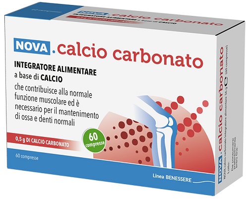 CALCIO CARBONATO 60 COMPRESSE - famajoy.it