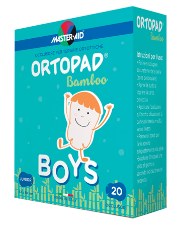 CEROTTO OCULARE PER ORTOTTICA ORTOPAD BOYS M 5,4X7,6 20 PEZZI - famajoy.it
