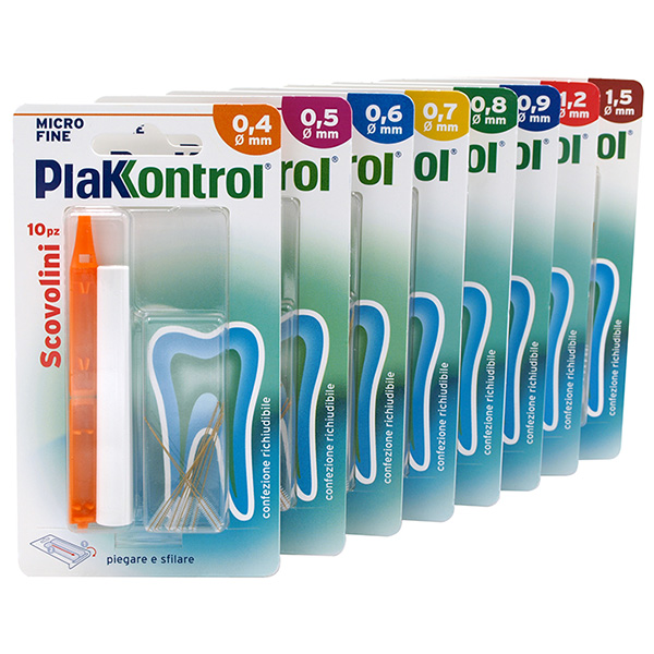 PLAKKONTROL MINIGRIP SCOVOLINO 1,2 MM 10 PEZZI - famajoy.it