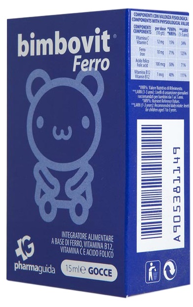BIMBOVIT FERRO GOCCE 15 ML - famajoy.it