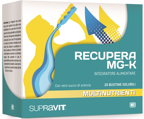 SUPRAVIT RECUPERA MGK 20 BUSTE - famajoy.it