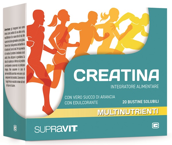 SUPRAVIT CREATINA GRANULATO 20 BUSTINE - famajoy.it