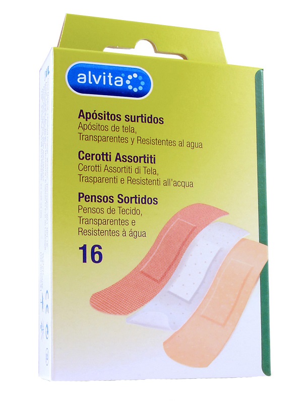 ALVITA CEROTTI ASSORTITI 16 PEZZI - famajoy.it