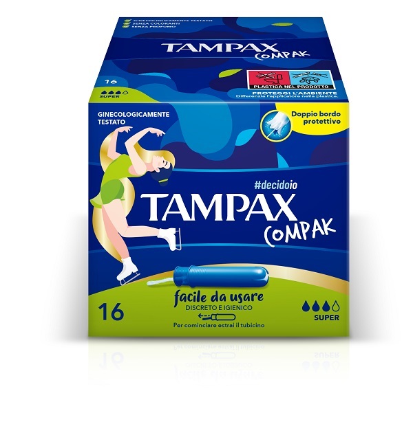 TAMPAX COMPAK SUPER 16 PEZZI - famajoy.it