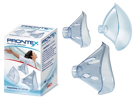MASCHERA PEDIATRICA AEROSOL PRONTEX FAST LINE IN PLASTICA - famajoy.it