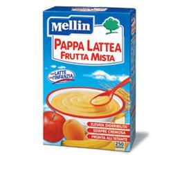 MELLIN PAPPA LATTE FRUTTA 250 G NUOVO FORMATO - famajoy.it