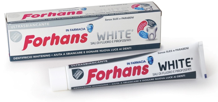 FORHANS SP WHITE DENTIF 75ML - famajoy.it