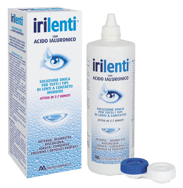 SOLUZIONE UNICA PER LENTI A CONTATTO IRILENTI 300ML - famajoy.it