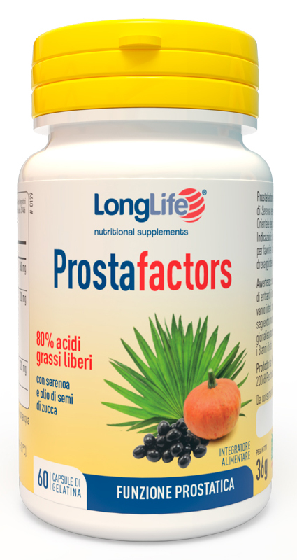 LONGLIFE PROSTAFACTORS 60 CAPSULE - famajoy.it
