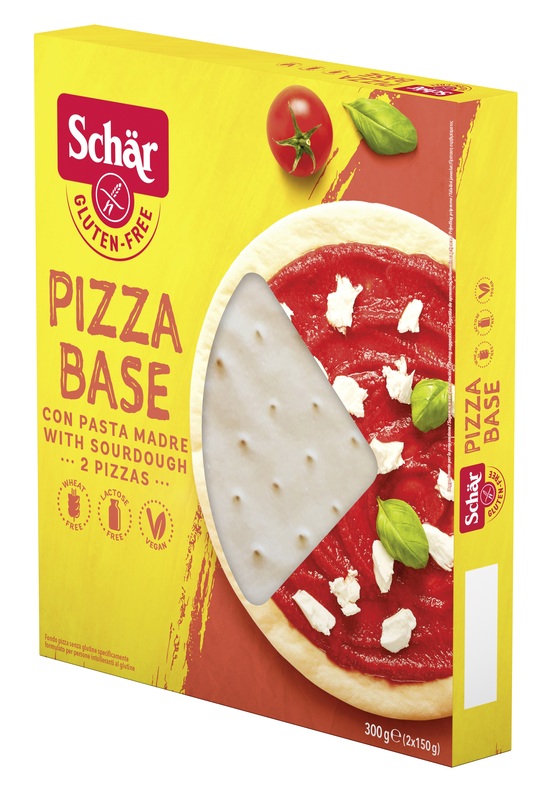 SCHAR PIZZA BASE SENZA LATTOSIO 2 PEZZI DA 150 G - famajoy.it