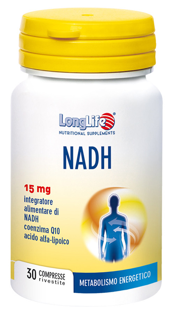 LONGLIFE NADH CON Q10 30 COMPRESSE - famajoy.it