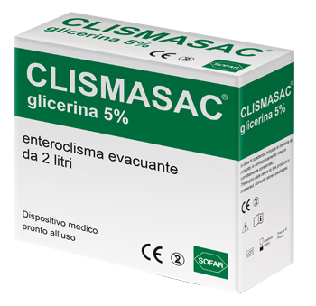 ENTEROCLISMA CLISMASAC 5% 2LITRI - famajoy.it