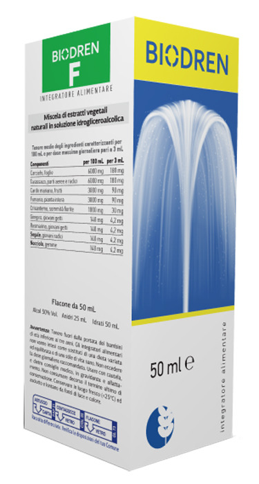 BIODREN F 50 ML SOLUZIONE IDROALCOLICA - famajoy.it