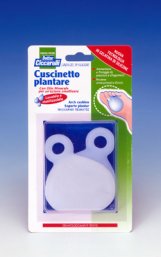 CUSCINETTO PLANTARE REALIZZATO IN GEL DI SILICONE BIANCO SEMITRASPARENTE SAGOMATO PER AMMORTIZZARE E PROTEGGERE PRESSIONE E SFREGAMENTI SOTTO LA PIANTA DEI PIEDI 2 PEZZI - famajoy.it