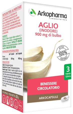 ARKO CAPSULE AGLIO 45 CAPSULE - famajoy.it