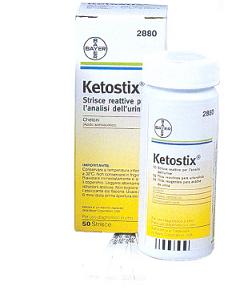 STRISCE MISURAZIONE CHETONURIA KETOSTIX 50 PEZZI - famajoy.it